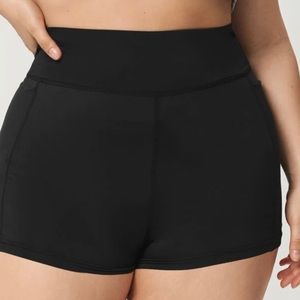 SHEIN - Plus size biker shorts with pockets